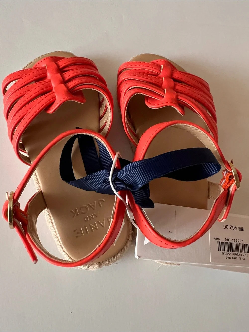 Janie and Jack Girls' Strappy Sandals